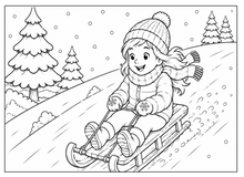 Load image into Gallery viewer, Winter Wonderland Adventures: A Seasonal Coloring Book
