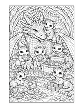 Load image into Gallery viewer, Enchanted Creatures: A Magical Coloring Book
