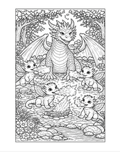 Load image into Gallery viewer, Enchanted Creatures: A Magical Coloring Book
