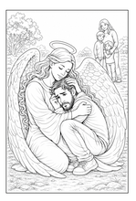 Load image into Gallery viewer, Moments With Guardian Angels: A Heavenly Coloring Book
