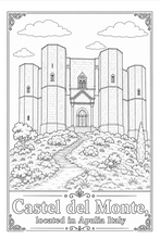 Cargar imagen en el visor de la galería, Legendary Castles Coloring Book
