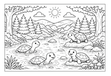 Lataa kuva Galleria-katseluun, Forest Friends Adventures Coloring Book
