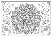Load image into Gallery viewer, Serene Mandalas: An Adventurous Coloring Book
