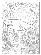 Load image into Gallery viewer, Treasures Of The Ocean Coloring Book
