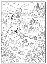 Load image into Gallery viewer, Treasures Of The Ocean Coloring Book
