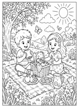 Load image into Gallery viewer, Spring Into Fun: A Seasonal Coloring Book
