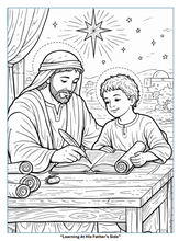 Load image into Gallery viewer, Sacred Moments With The Holy Family Coloring Book
