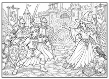 Load image into Gallery viewer, Kingdom Adventures Coloring Book
