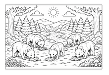 Lataa kuva Galleria-katseluun, Forest Friends Adventures Coloring Book
