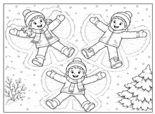 Load image into Gallery viewer, Winter Wonderland Adventures: A Seasonal Coloring Book
