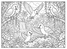 Load image into Gallery viewer, Roar And Explore: A Jungle Animals Coloring Book
