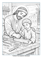 Load image into Gallery viewer, Sacred Moments With The Holy Family Coloring Book
