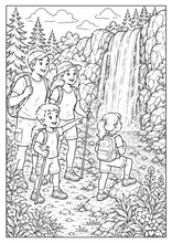 Load image into Gallery viewer, Family Traditions &amp; Adventures Coloring Book

