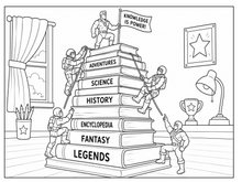 Load image into Gallery viewer, Toyland Treasures Coloring Book
