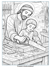 Load image into Gallery viewer, Sacred Moments With The Holy Family Coloring Book
