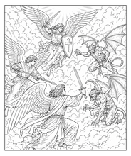 Load image into Gallery viewer, Moments With Guardian Angels: A Heavenly Coloring Book
