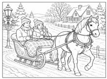 Load image into Gallery viewer, Winter Wonderland Adventures: A Seasonal Coloring Book
