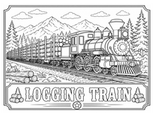 Load image into Gallery viewer, Traveling The Railroad Coloring Book
