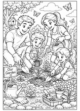 Load image into Gallery viewer, Family Traditions &amp; Adventures Coloring Book
