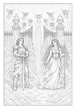 Load image into Gallery viewer, Moments With Guardian Angels: A Heavenly Coloring Book
