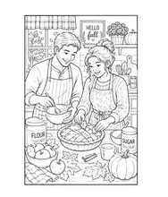 Load image into Gallery viewer, Crisp Autumn Adventures: A Seasonal Coloring Book
