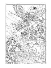 Load image into Gallery viewer, Enchanted Creatures: A Magical Coloring Book
