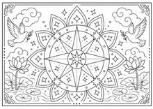 Load image into Gallery viewer, Serene Mandalas: An Adventurous Coloring Book
