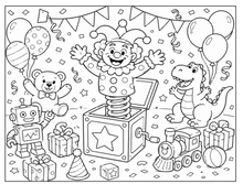 Load image into Gallery viewer, Toyland Treasures Coloring Book
