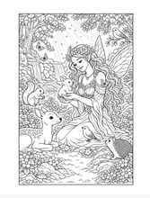 Load image into Gallery viewer, Enchanted Creatures: A Magical Coloring Book
