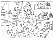 Load image into Gallery viewer, Winter Wonderland Adventures: A Seasonal Coloring Book
