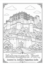 Cargar imagen en el visor de la galería, Legendary Castles Coloring Book

