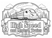 Load image into Gallery viewer, Traveling The Railroad Coloring Book
