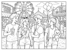 Load image into Gallery viewer, Splash Into Summer: A Seasonal Coloring Book
