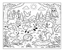Lataa kuva Galleria-katseluun, Forest Friends Adventures Coloring Book
