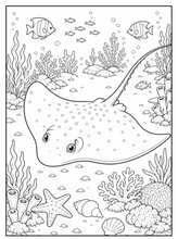 Load image into Gallery viewer, Treasures Of The Ocean Coloring Book
