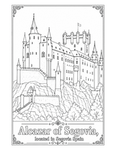 Cargar imagen en el visor de la galería, Legendary Castles Coloring Book
