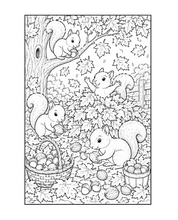 Load image into Gallery viewer, Crisp Autumn Adventures: A Seasonal Coloring Book
