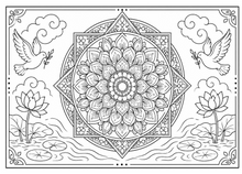 Load image into Gallery viewer, Serene Mandalas: An Adventurous Coloring Book
