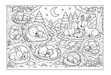 Lataa kuva Galleria-katseluun, Forest Friends Adventures Coloring Book
