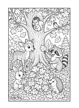Load image into Gallery viewer, Crisp Autumn Adventures: A Seasonal Coloring Book
