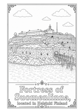 Cargar imagen en el visor de la galería, Legendary Castles Coloring Book

