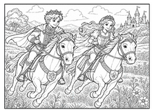 Load image into Gallery viewer, Kingdom Adventures Coloring Book

