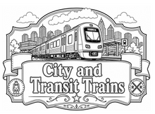 Load image into Gallery viewer, Traveling The Railroad Coloring Book
