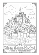 Cargar imagen en el visor de la galería, Legendary Castles Coloring Book
