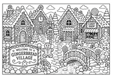 Load image into Gallery viewer, Santa's Family And Their Wonderful Adventures Coloring Book
