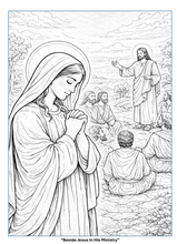 Load image into Gallery viewer, Sacred Moments With The Holy Family Coloring Book
