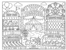 Load image into Gallery viewer, Toyland Treasures Coloring Book
