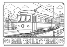 Load image into Gallery viewer, Traveling The Railroad Coloring Book
