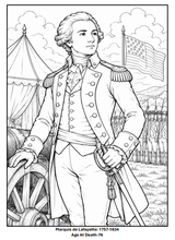 Load image into Gallery viewer, Legends Of Time: Historical Heroes Coloring Book
