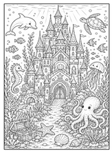 Load image into Gallery viewer, Treasures Of The Ocean Coloring Book
